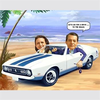 Custom Caricature from Photos - myDaVinci